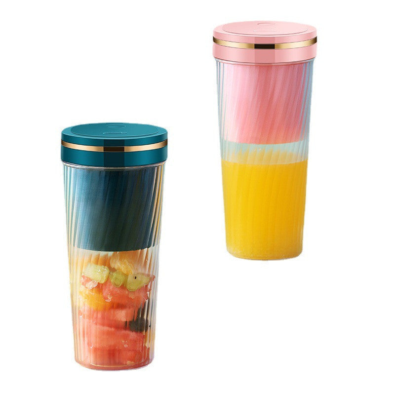 Portable Blender Mini Home Fruit Juicer Cup Wireless USB Electric Fruit Juice Machine