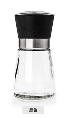 Creative kitchen appliances hand glass grinder with pepper mill